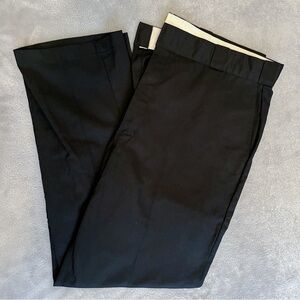 Dickies Men’s 40x32 Black Straight Leg Work Pants